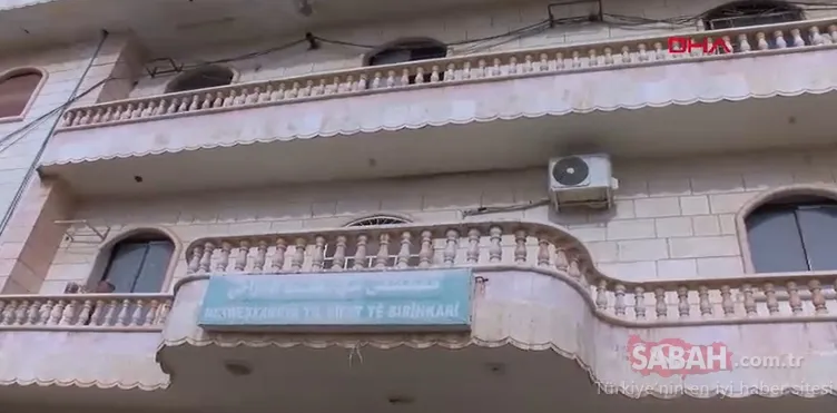 Tel Rıfat ve Münbiç’i köstebek yuvasına çevirmişler: Teröristlerin bir alçaklığı daha ortaya çıktı