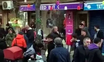 Platonik aşıktan havai fişekli saldırı #istanbul Platonik aşıktan havai fişekli saldırı #istanbul