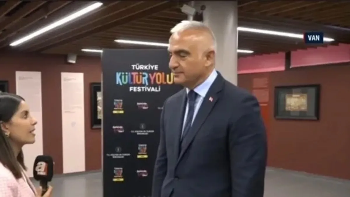 Kültür Yolu Festivalleri’nin 6. Durağı Van! Kültür ve Turizm Bakanı Ersoy A Haber'in sorularını yanıtladı
