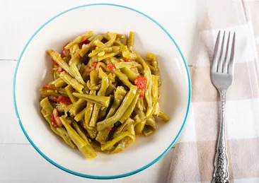 Şeker gibi taze fasulye tarifi...