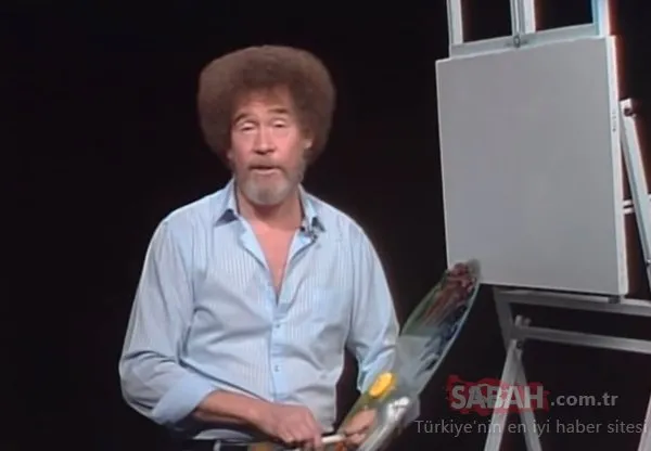 Kıvırcık saçlarıyla hafızalara kazınan ressam Bob Ross ile ilgili bu bilgi hayrete düşürdü! İşte ressam Bob Ross'un sırrı...
