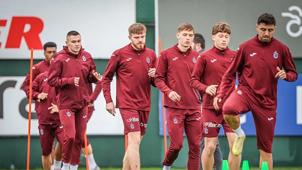 Trabzonspor, Galatasaray maçının hazırlıklarına devam etti Trabzonspor, Galatasaray maçının hazırlıklarına devam etti