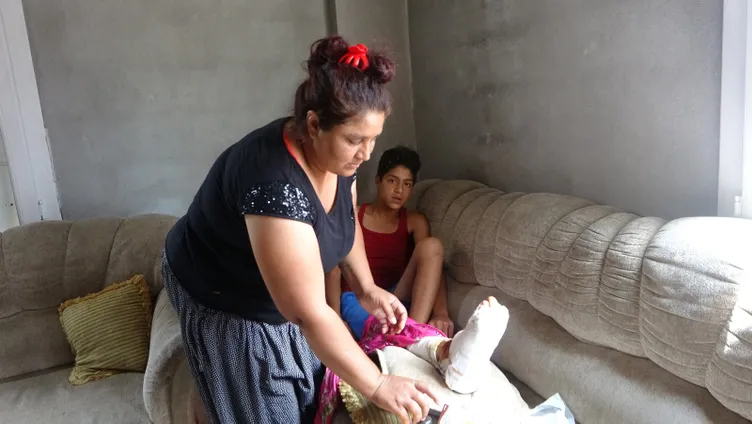 Pitbull 13 yaşındaki çocuğa saldırdı! Bıraksalar beni yiyecekti