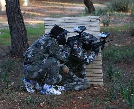 Fenerbahçe’nin “Paintball” keyfi