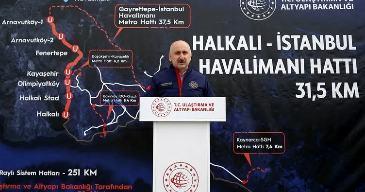 Son dakika: İstanbul trafiğini rahatlatacak! Halkalı-İstanbul Yeni Havalimanı Metro Hattı’nda tünel açıldı