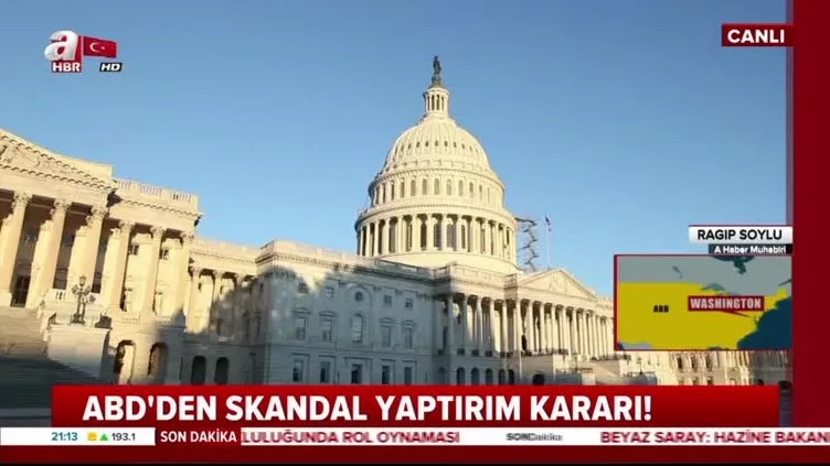 ABD'den skandal yaptırım açıklaması