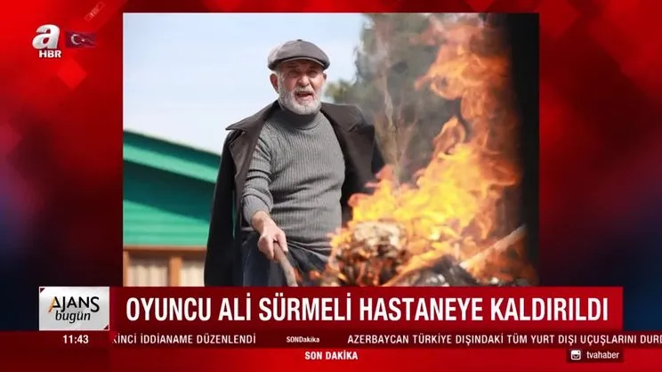 Ooyuncu Ali Sürmeli hastaneye kaldırıldı | Video