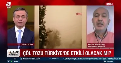 Çöl tozları Türkiye’de etkili olacak mı? Nelere dikkat etmeliyiz? Uzman isim yanıtladı | Video