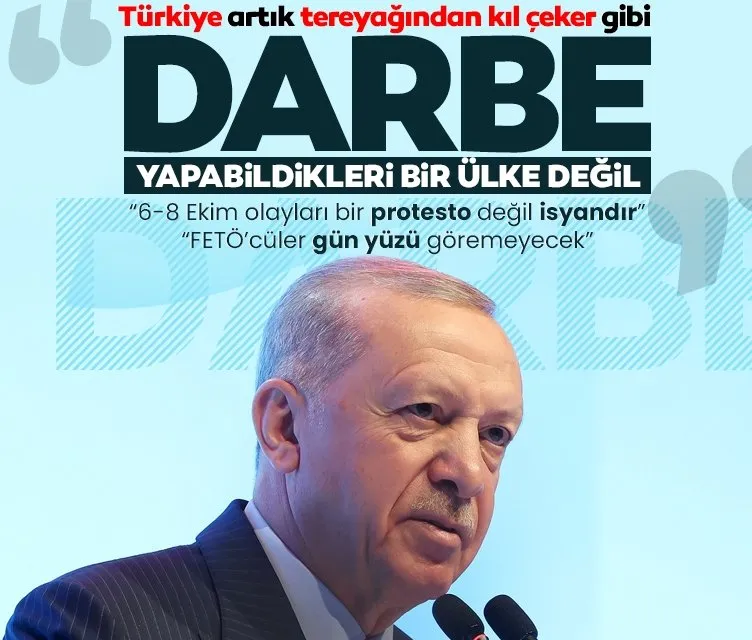 Son dakika: Başkan Erdoğan: Vesayet araçlarını tek tek ortadan kaldırdık