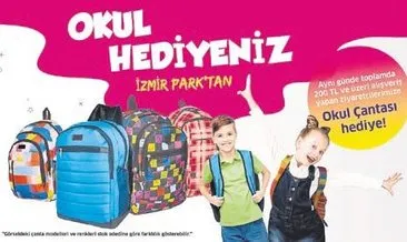 İzmir Park’tan çanta hediyesi