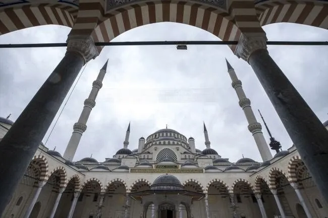 Çamlıca Camii inşaatında sona yaklaşılıyor