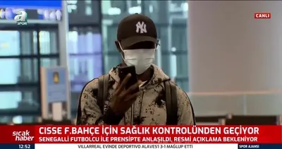 Son dakika: Papiss Cisse Fenerbahçe için sağlık kontrolünden geçti