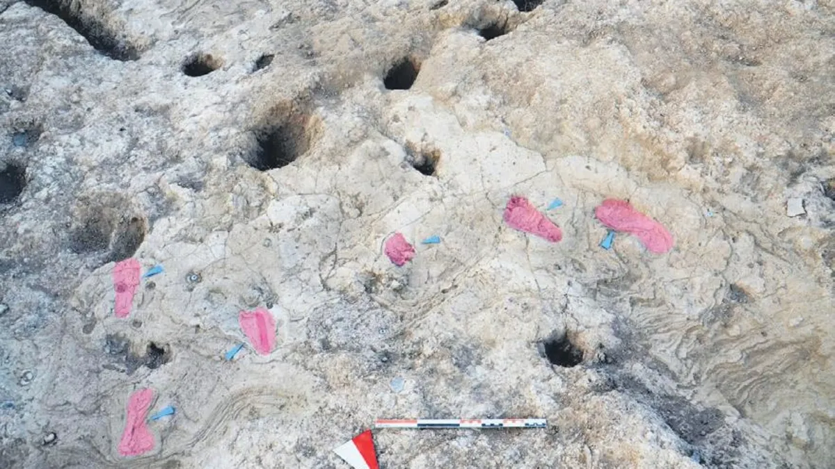 Tarihin ayak izleri gün yüzüne çıktı