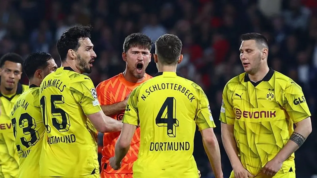 Borussia Dortmund, PSG'yi 1-0 yenerek Şampiyonlar Ligi'nde finale yükseldi