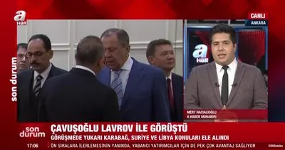 Son dakika! Dışişleri Bakanı Mevlüt Çavuşoğlu!dan Rusya Dışişleri Bakanı Sergey Lavrov’la kritik görüşme | Video