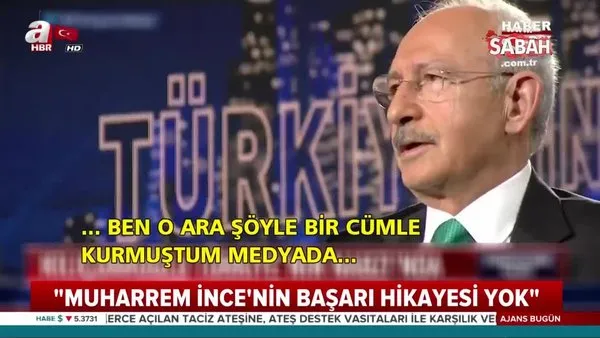 Kılıçdaroğlu'nun Muharrem İnce sorusuna verdiği cevap CHP'yi karıştıracak