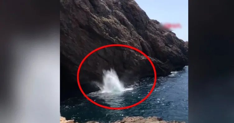 İspanya’da bir turist kayalıklardan denize atlayarak belkemiğini zedeledi, o anlar görüntülendi