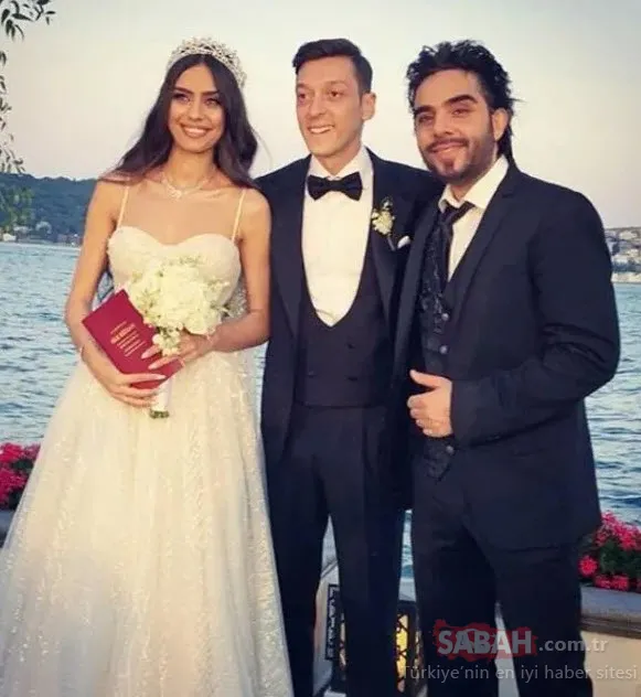 Amine Gülşe ve Mesut Özil'in düğününe ünlü isimler akın etti!