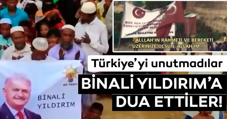 Arakanlı Müslümanlardan Türkiye ve Binali Yıldırım için dua