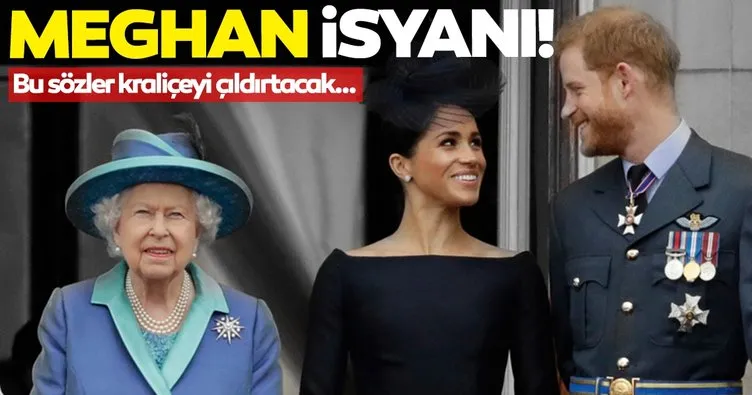 SON DAKİKA: Meghan Markle’dan olay açıklama! Bu sözler Kraliçe Elizabeth’i kızdıracak!