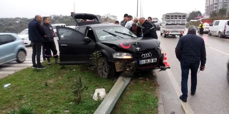 DuruÅma sonrası lüks araca kurÅun yaÄmuru!