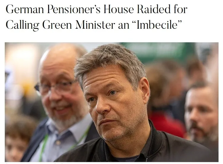 Almanya’nın ikiyüzlü politikası gündeme oturdu: Hükümeti eleştiren emeklinin evini bastılar!