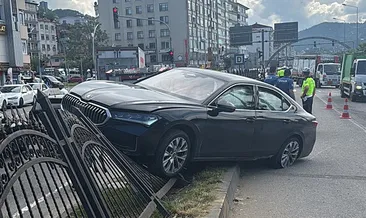 Giresun’da 2 araç çarpıştı: 4 yaralı