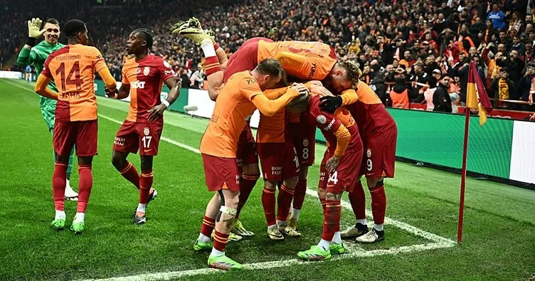 Son dakika haberi: Galatasaray evinde gol oldu yağdı! Cimbom zirvede hata yapmadı...