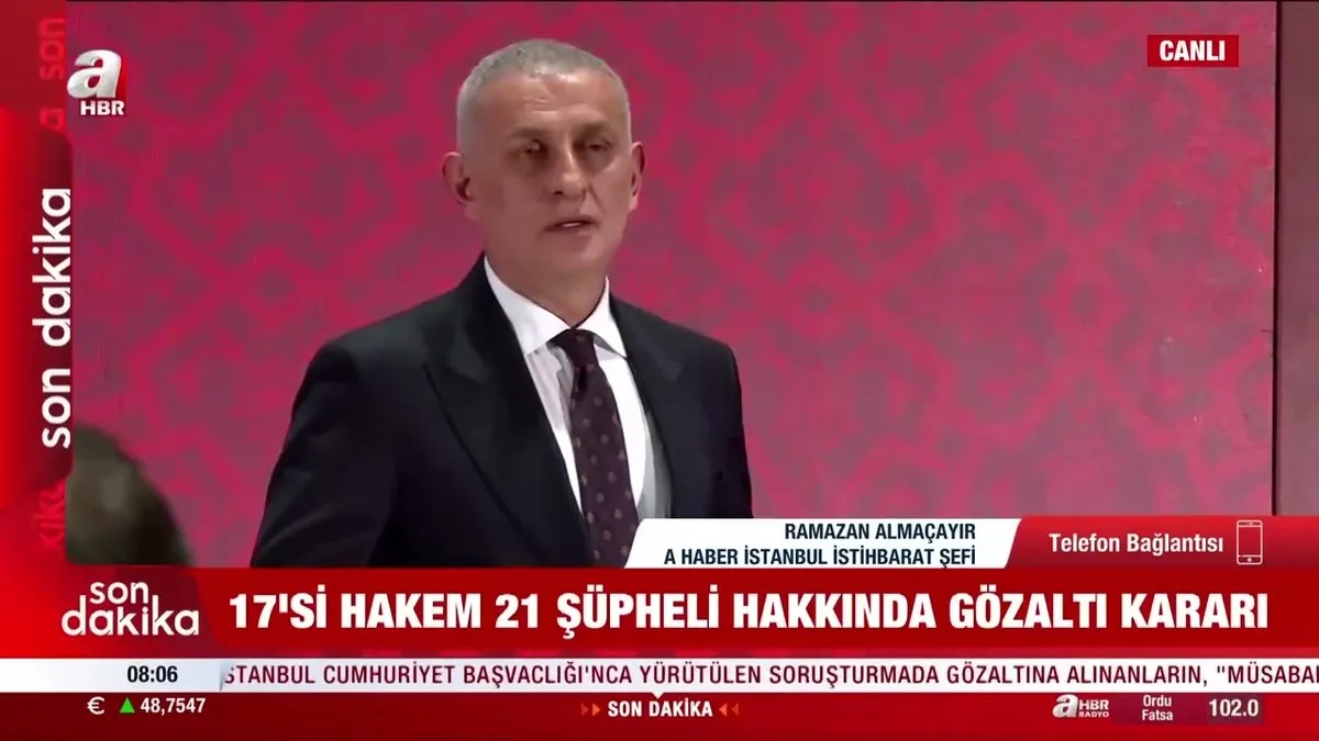 Futbolda bahis soruşturmasında yeni gelişme: 18 gözaltı var! videosunu izle Futbolda bahis soruşturmasında yeni gelişme: 18 gözaltı var! videosunu izle