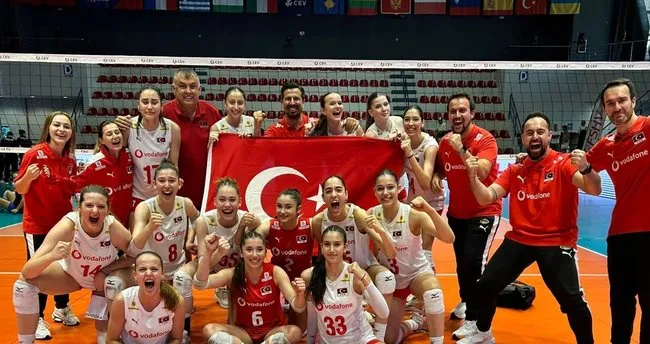 U16 Voleybol Kız Milli Takımı, Avrupa Şampiyonasında finalde