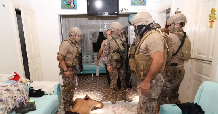 Mersin’de uyuşturucu operasyonu: 35 gözaltı