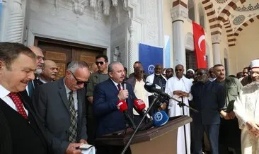 TBMM Başkanı Mustafa Şentop, Cibuti 2.Abdülhamid Han Camii’ni açtı