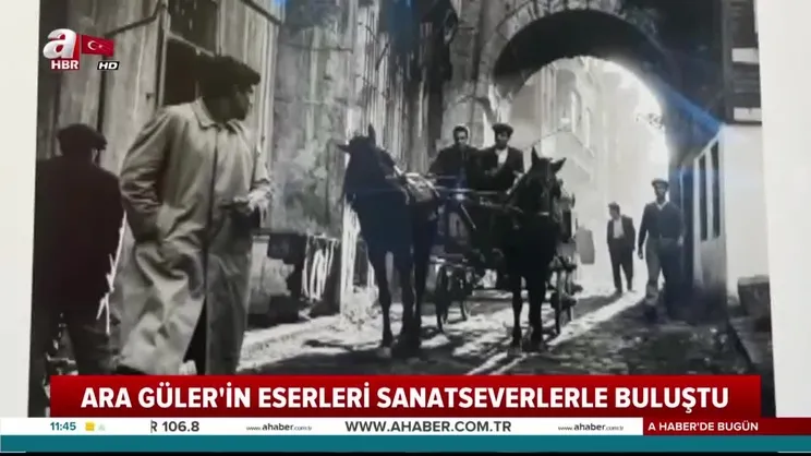Ara Güler sergisi Roma’da açıldı
