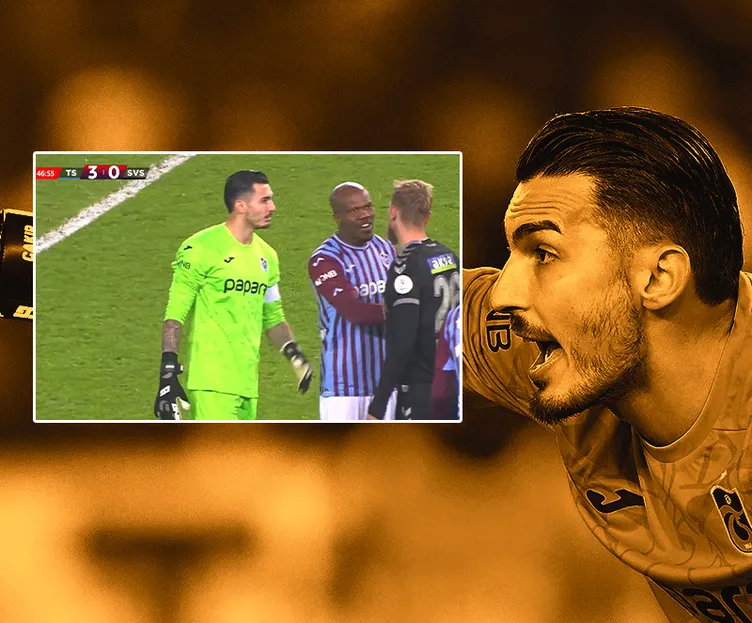 Son dakika haberi: Trabzonspor - Sivasspor maçında gergin anlar! Uğurcan Çakır penaltı kullanmak isteyince...