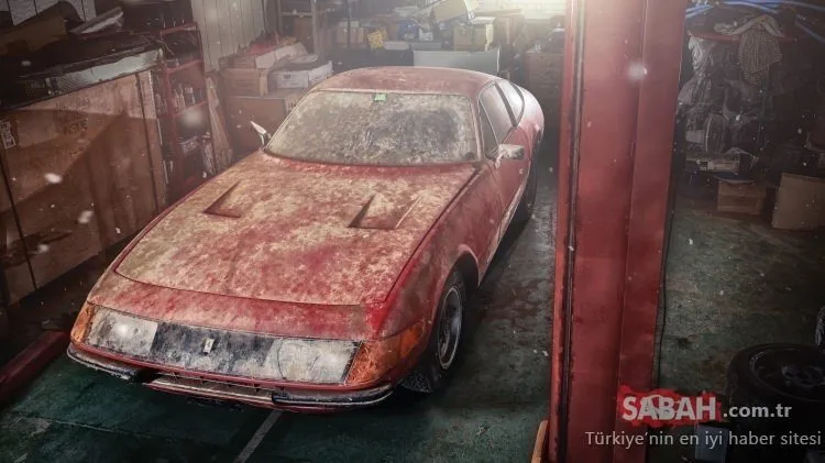 Ferrari’nin efsane otomobili 40 yıl sonra garajdan çıktı!