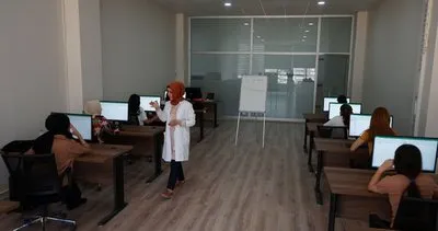 Karaköprü’de kadınlar zamanını bilgisayar eğitimiyle değerlendiriyor