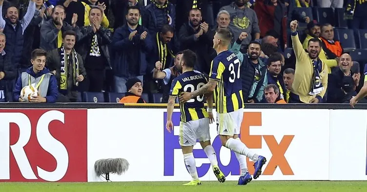 Fenerbahçe, Avrupa’da coştu