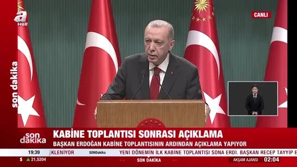 Yeni Kabine’nin ilk toplantısı sona erdi! Başkan Erdoğan’dan önemli açıklamalar | Video