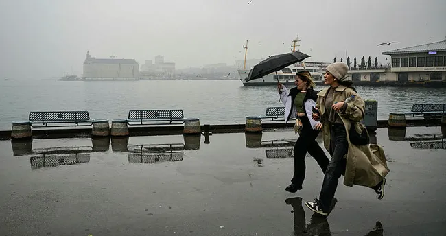 İstanbullular o tarihe dikkat! Meteoroloji haritayı paylaştı: Kuvvetli sağanak geliyor