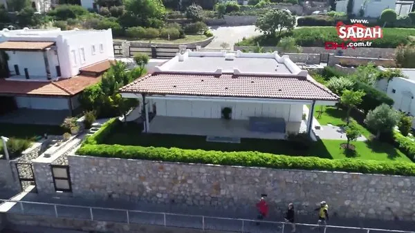 Sözcü Yazarı Yılmaz Özdil'in Bodrum'daki kaçak villası havadan görüntülendi | Video