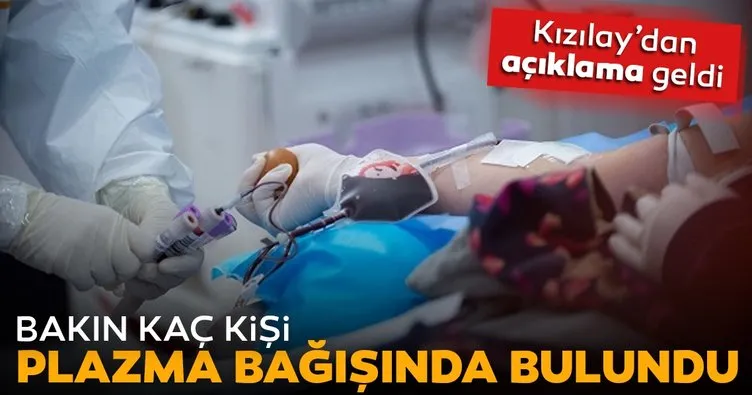 Türk Kızılay Genel Müdürü İbrahim Altan’dan son dakika açıklaması! İmmün plazma bağışçı sayısı...