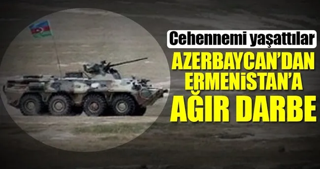 Azerbaycan’dan Ermenistan’a ağır darbe