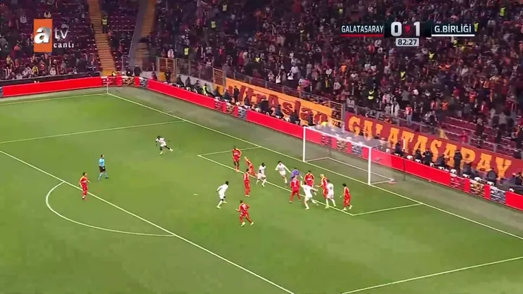 Galatasaray 0-2 Gençlerbirliği