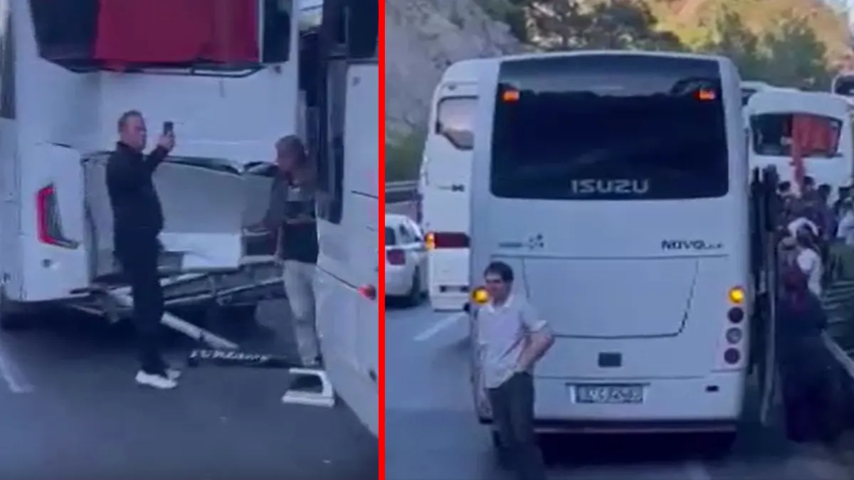 SON DAKİKA… Antalya’da zincirleme felaket! Tur midibüsü ile 2 otobüs çarpıştı: Yaralılar var! haber görseli