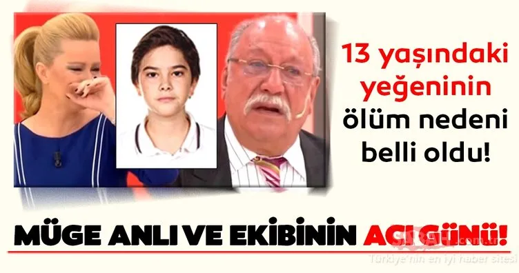 Son Dakika Haberi: Müge Anlı programındaki Avukat Rahmi Özkan’ın 13 yaşındaki torunu Deha Reha Uğur hayatını kaybetti!
