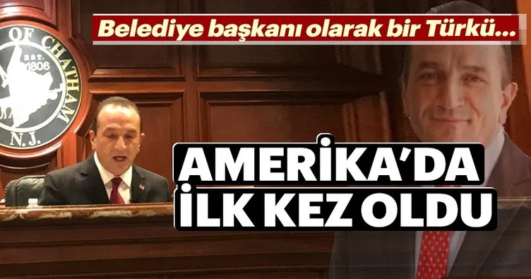 ABD'de ilk kez bir Türk belediye başkanı seçildi