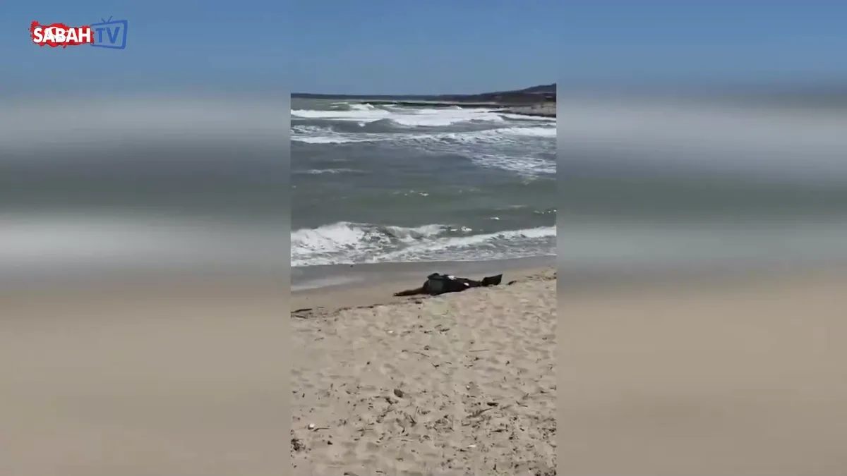 Karaburun sahilde ceset bulundu | Video videosunu izle | Son Dakika Haberleri