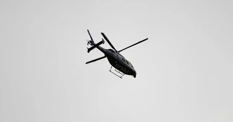 Sultangazi’de polis helikopterli operasyon