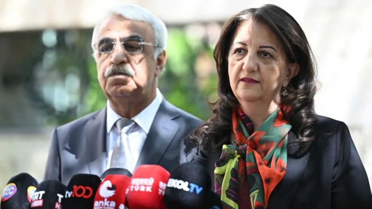 SON DAKİKA… Terörsüz Türkiye sürecinde yeni gelişme: AK Parti ve DEM heyeti cumartesi görüşecek SON DAKİKA… Terörsüz Türkiye sürecinde yeni gelişme: AK Parti ve DEM heyeti cumartesi görüşecek