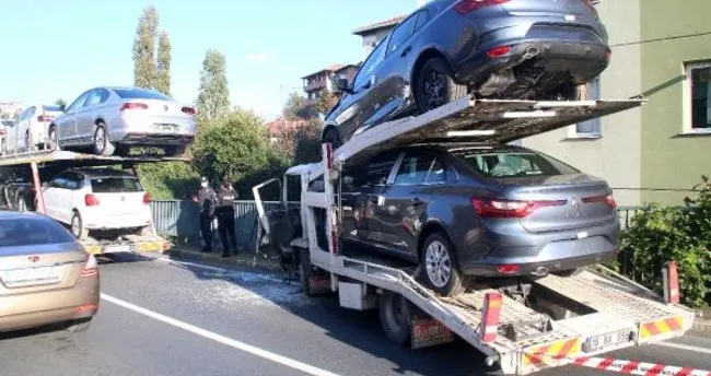Istanbul Da 2 Milyonluk Kaza Toplu Arac Tasima Kamyonlari Carpisti Son Dakika Haberler